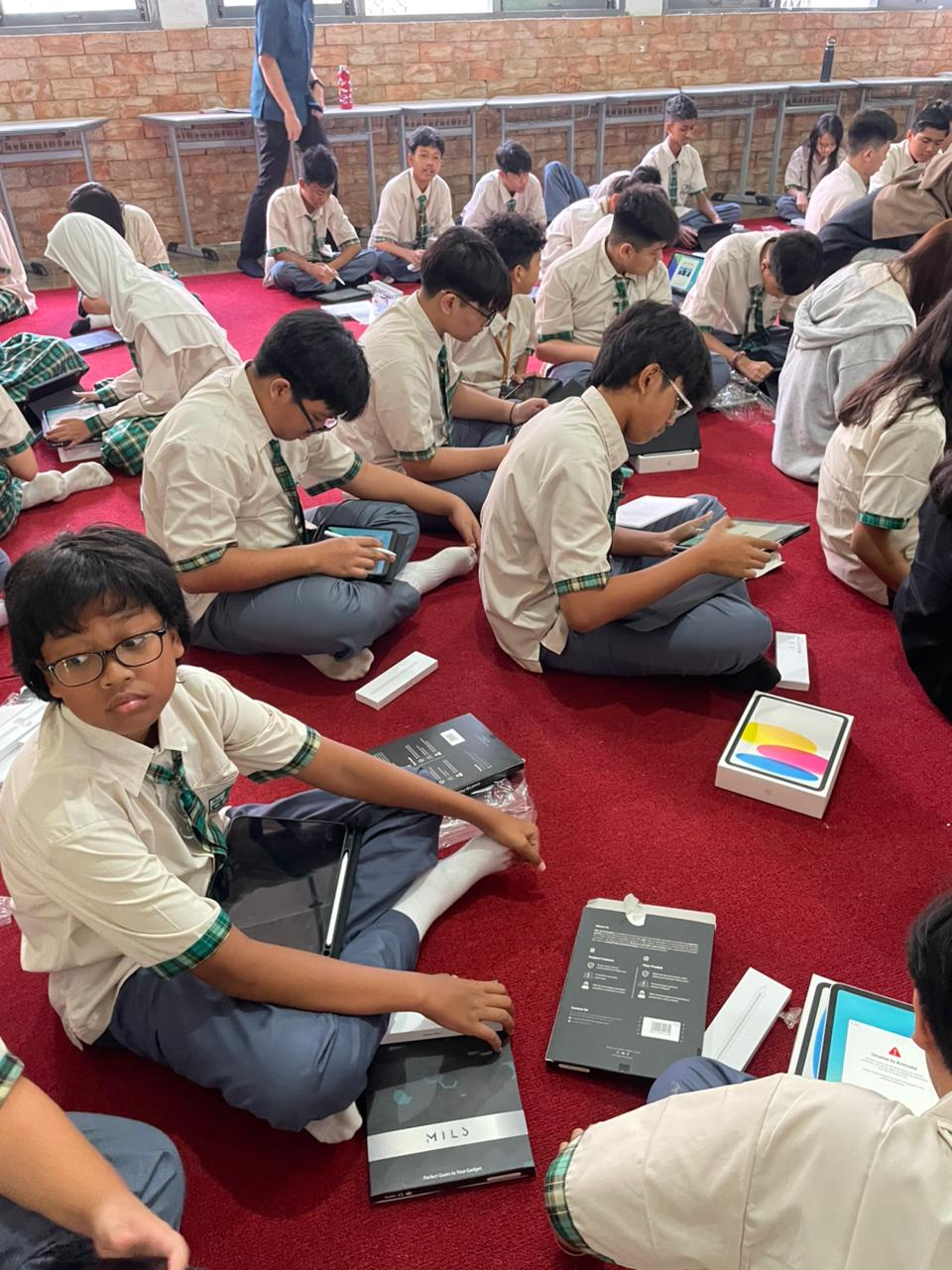 Siswa SMP Cahaya Bangsa YK